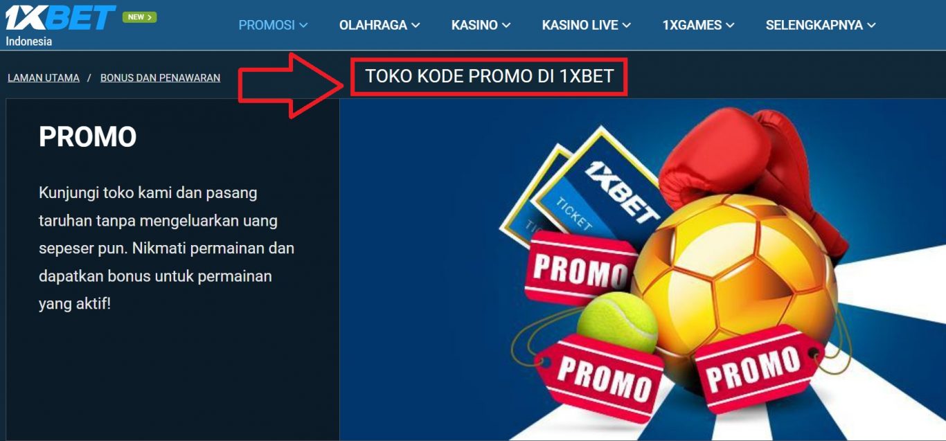 Kode Promo 1xBet Terbaik