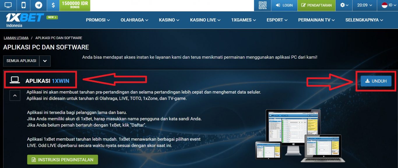 Cara Menemukan Link 1xBet Indonesia Alternatif